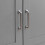 Timber Art Design UK 3 Piece Set 3 Doors Wardrobe 4 Drawer Chest Bedside Table  Light Grey 5