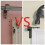 (Black) Kwik Hang 2 X Curtain Rod Bracket Holders High Quality 3