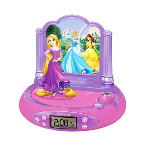 Disney Disney Prinzessinnen Weckerprojektor Raiponce - LEXIBOOK