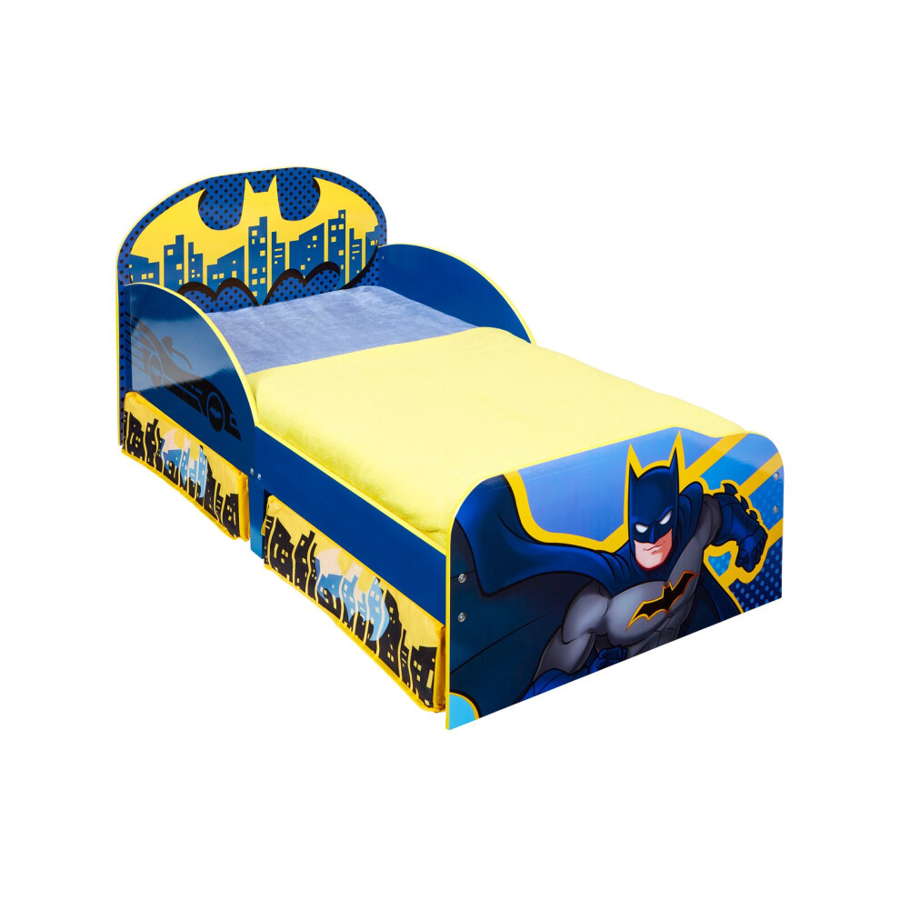 Photos - Bed Frame Batman Toddler Bed with Storage