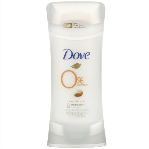 Dove Dove, 0% Aluminium Deodorant, Sheabutter, 2,6 oz (74 g)