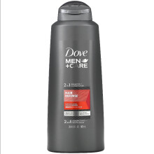 Dove, Men+Care, 2 In 1 Shampoo + Conditioner, Hair Defense, 603ml