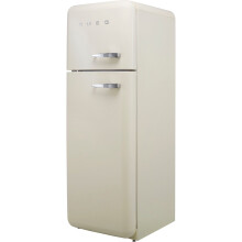 Smeg Left Hand Hinge FAB30LCR5UK 70/30 Fridge Freezer - Cream