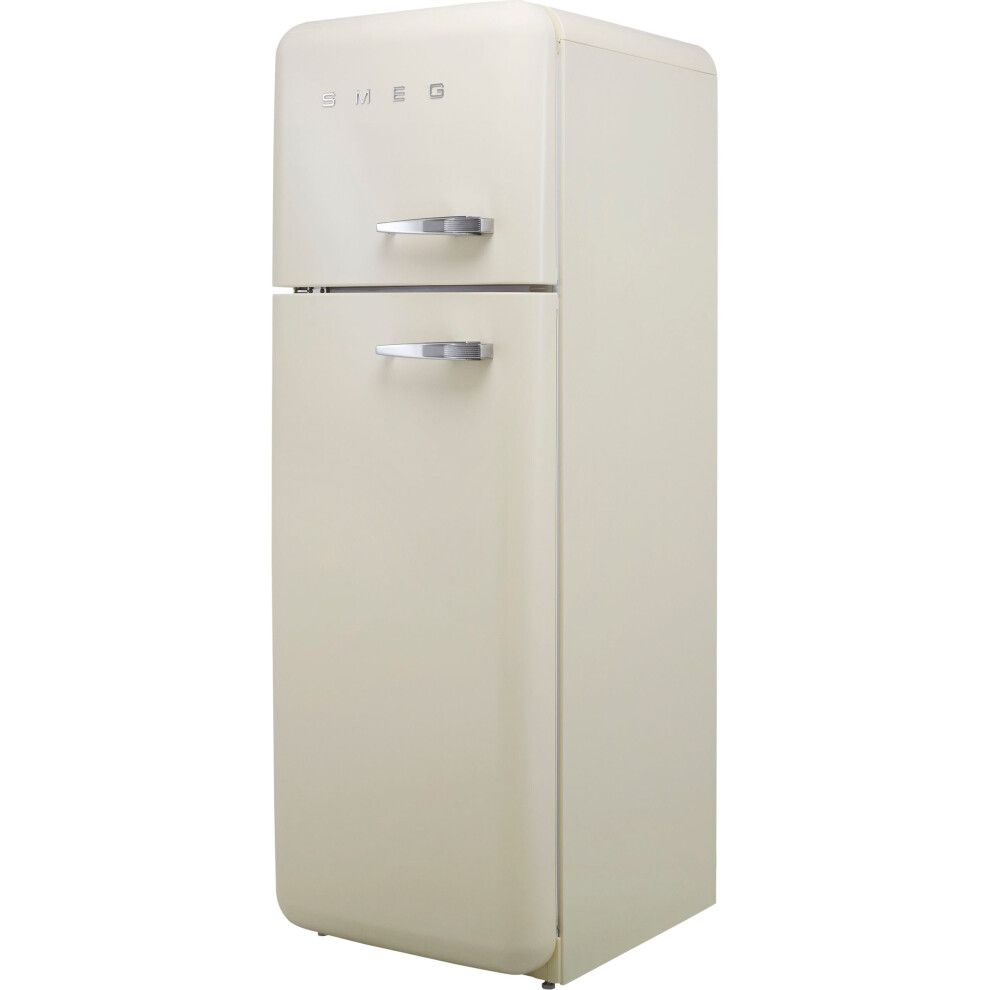 Smeg Left Hand Hinge Fab30lcr5uk 70/30 Fridge Freezer - Cream