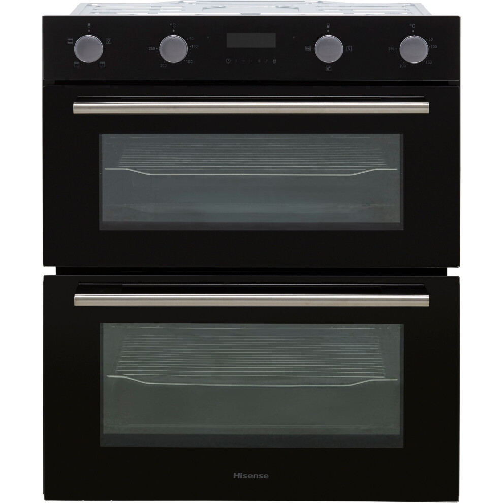 Hisense BID75211BGUK Built Under Electric Double Oven - Black