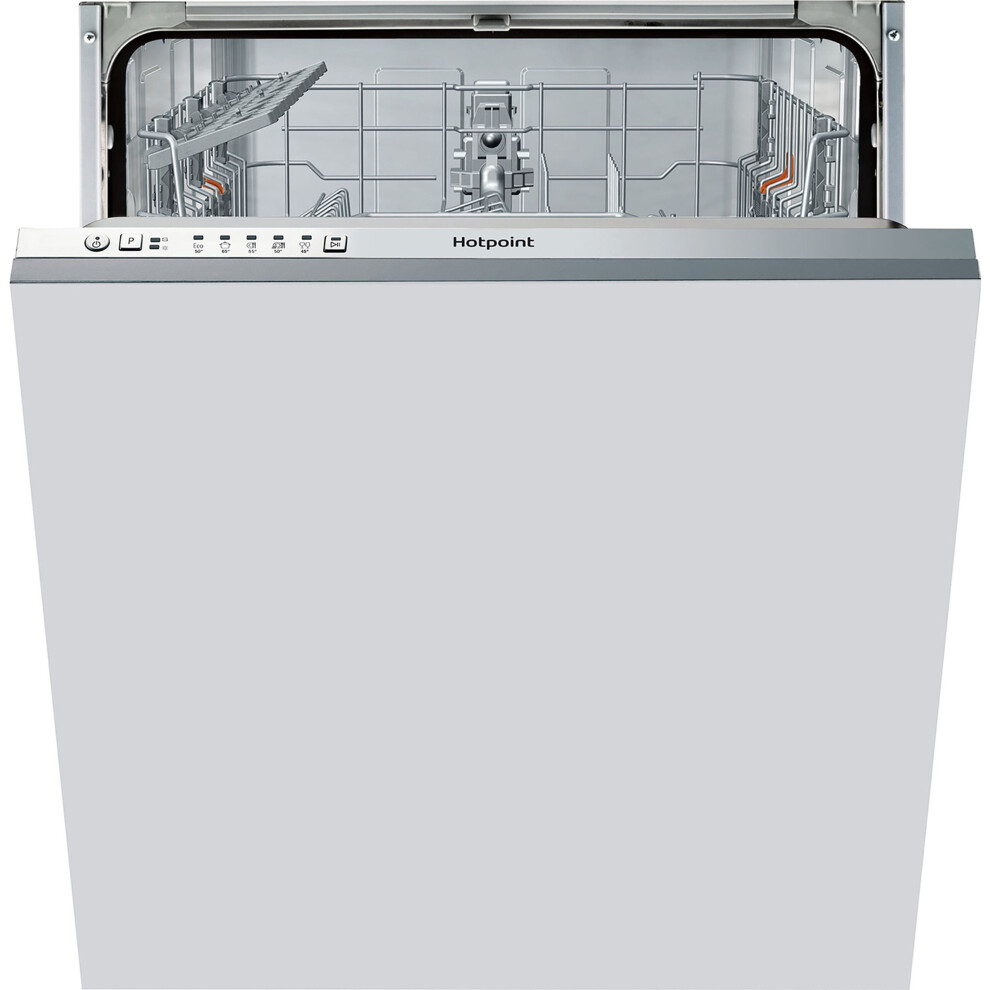 Hotpoint HIE2B19UK Fully Integrated Standard Dishwasher - Stainless Steel Control Panel