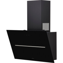 Elica SHY-BLK-60 60 cm Chimney Cooker Hood - Black Glass