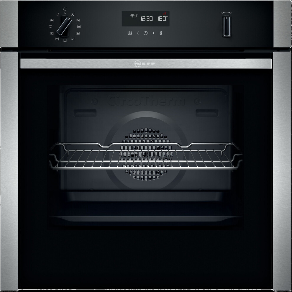 NEFF N50 Slide&Hide B6ACH7HH0B Built In Electric Single Oven - Stainless Steel