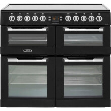 Leisure Cuisinemaster CS100C510K 100cm Electric Range Cooker with Ceramic Hob - Black