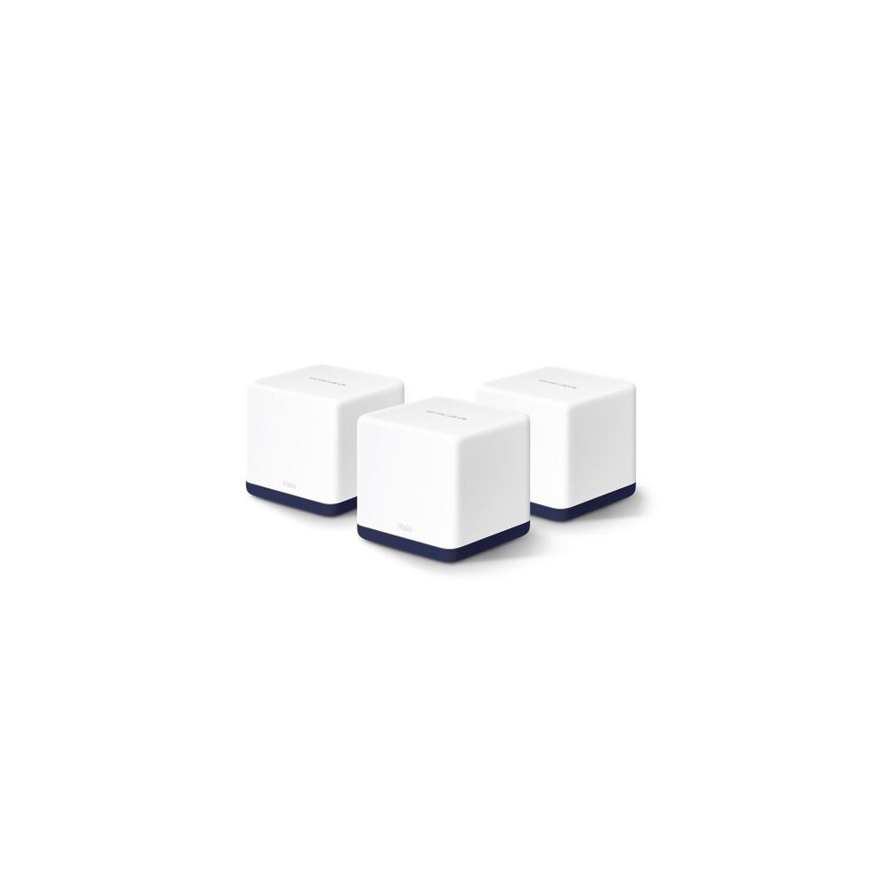 Mercusys (Halo H50g) Whole-Home Mesh Wi-Fi System, 3 Pack, Dual Band Ac1900, 3 X Lan On Each Unit, Ap Mode 6935364006655