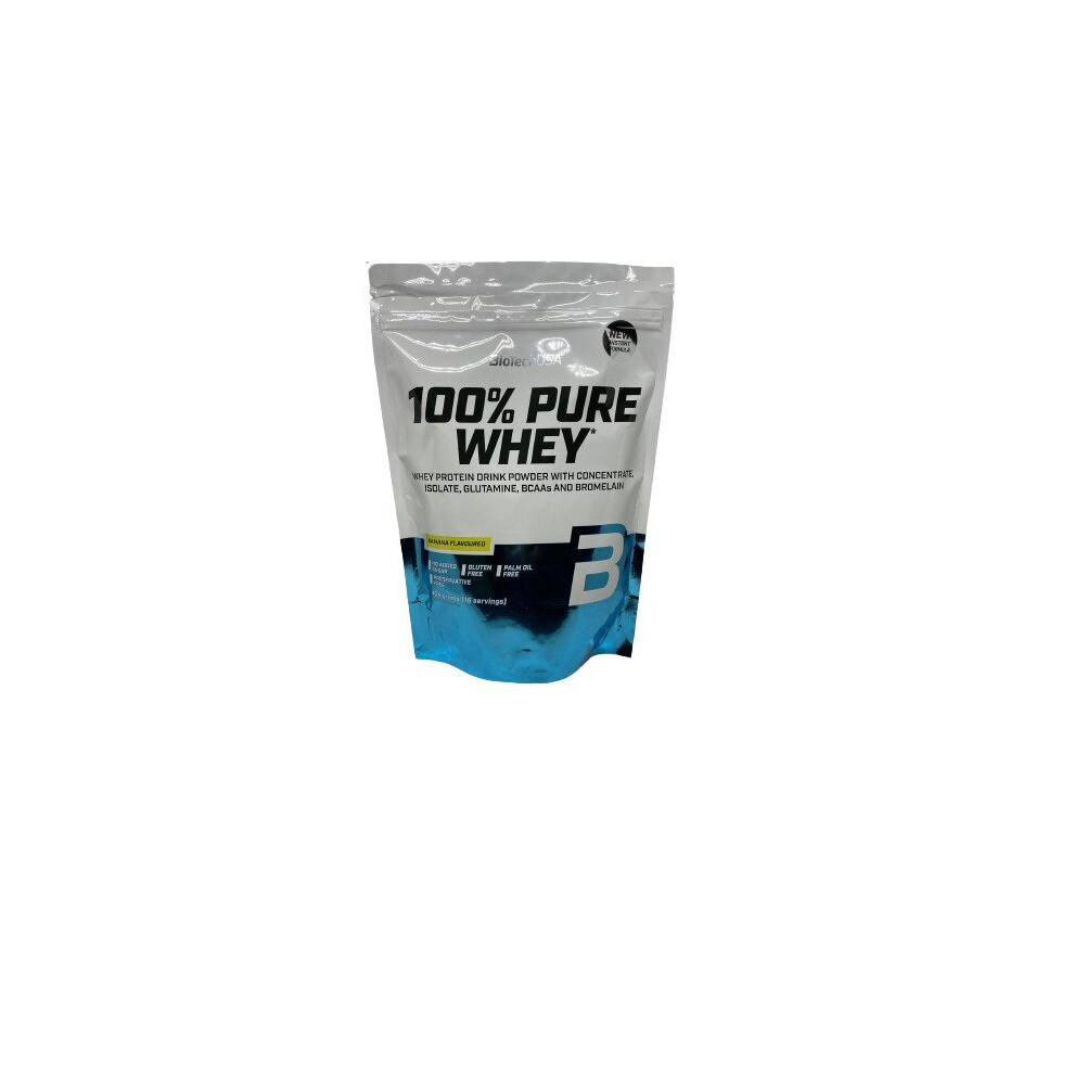 Biotechusa 100% Pure Whey, Banana (Ean 5999076238385) - 454 Grams