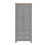 Timber Art Design UK Lisbon 3 Piece Set Wardrobe 7 Drawer Chest 1 Drawer Bedside Table Light Grey 12