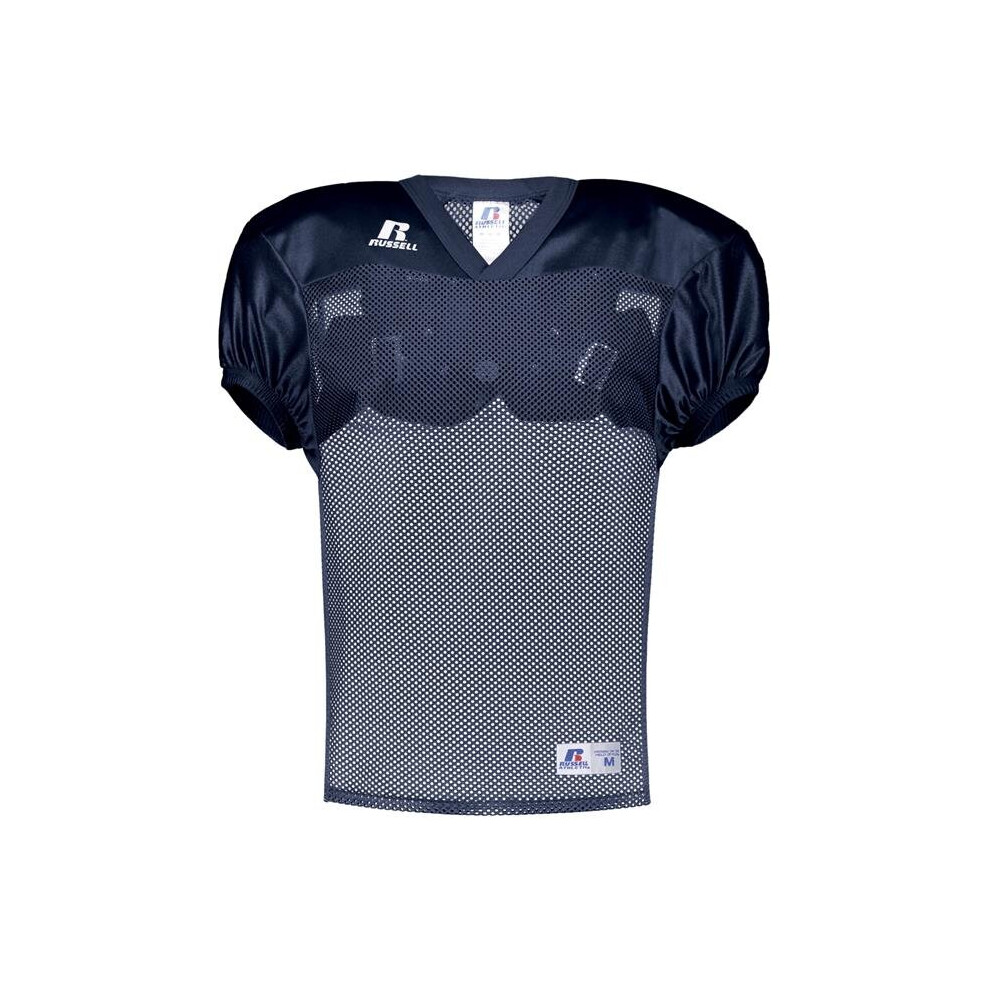 Russell S096BM.NAV.M Adult Stock Practice Jersey, Navy - Medium