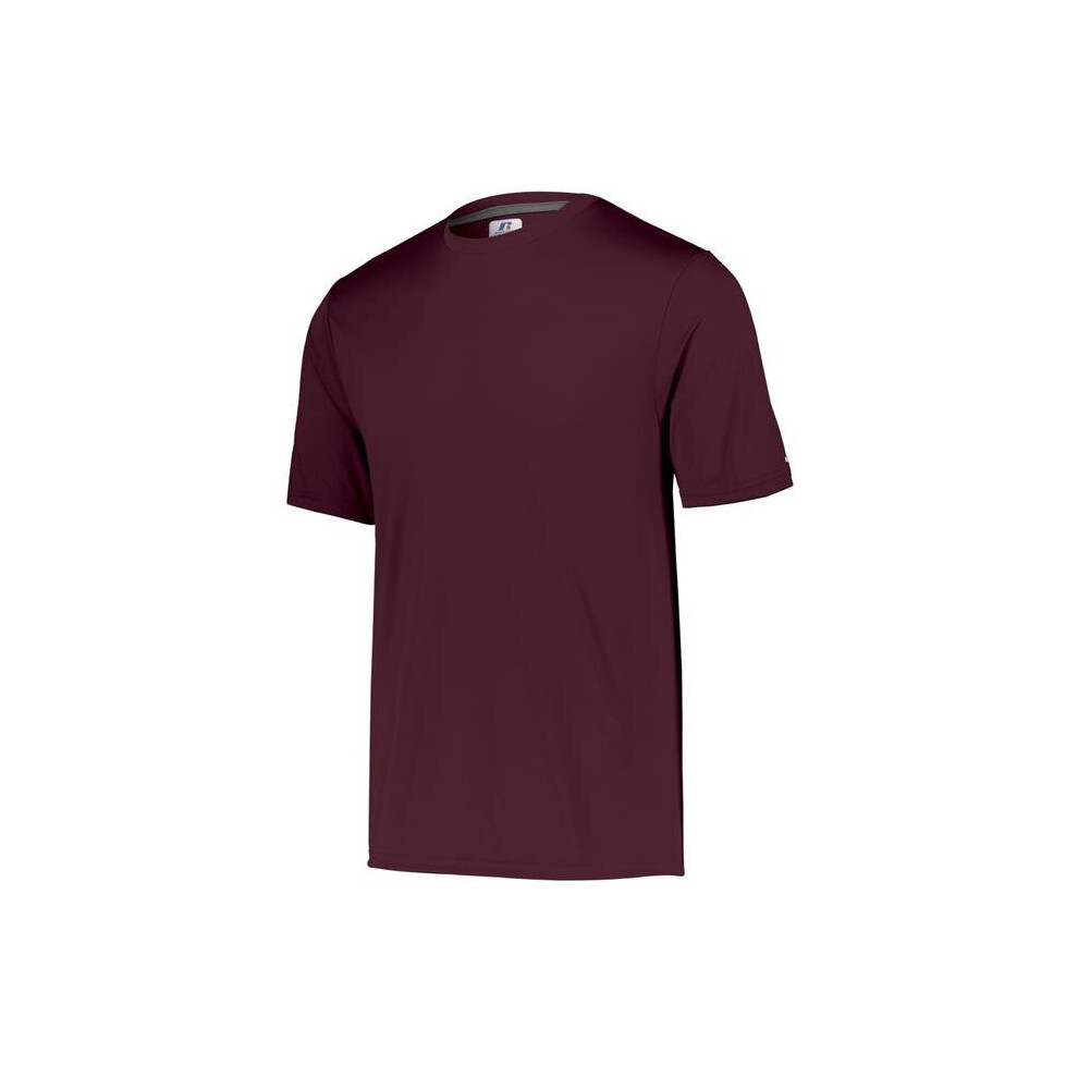 Russell 629X2M.MAR.XL Adult Dri-Power Core Performance T-Shirt, Maroon - Extra Large