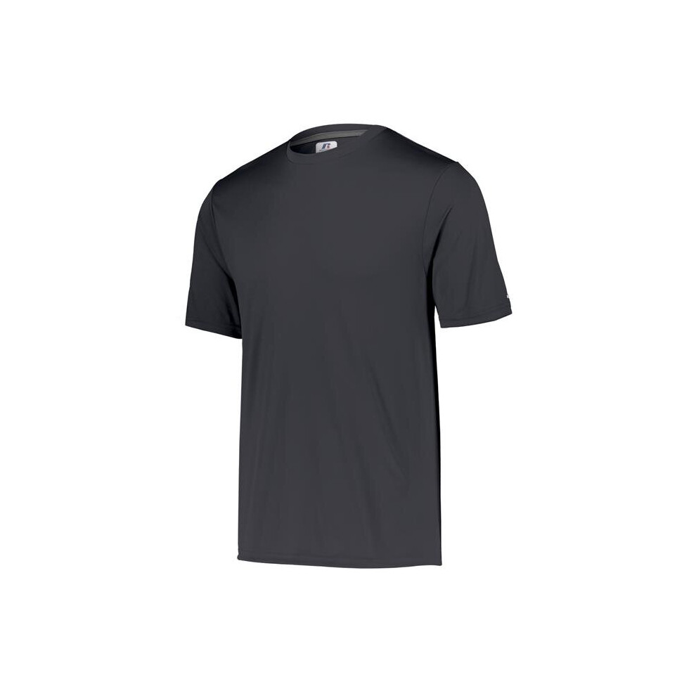 Russell 629X2M.SHL.S Adult Dri-Power Core Performance T-Shirt, Stealth - Small