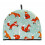 Ulster Weavers Tea Cosy - Foraging Fox (100% Cotton Outer; 100% Polyester wadding; CE marked, Blue, 6 Cup Teapot) 1