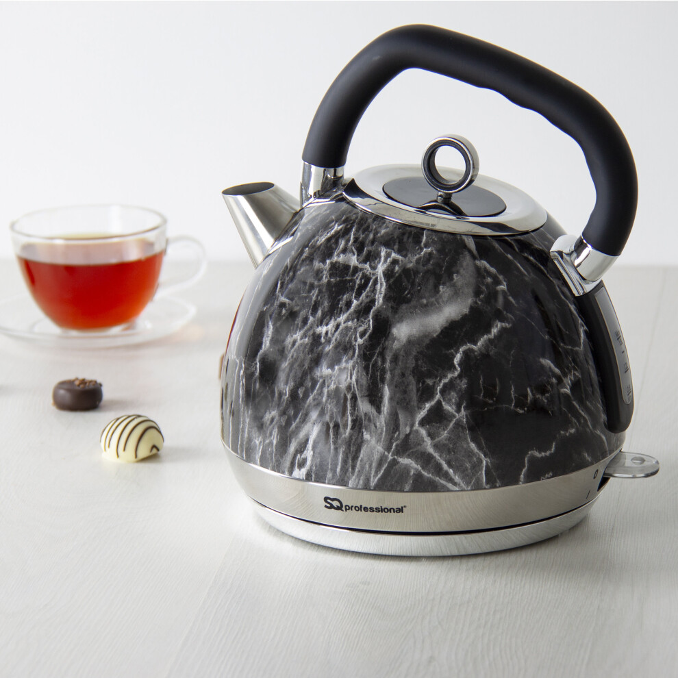 SQ Professional Sfera 1.8L Marble Effect Cordless Kettle 2200W