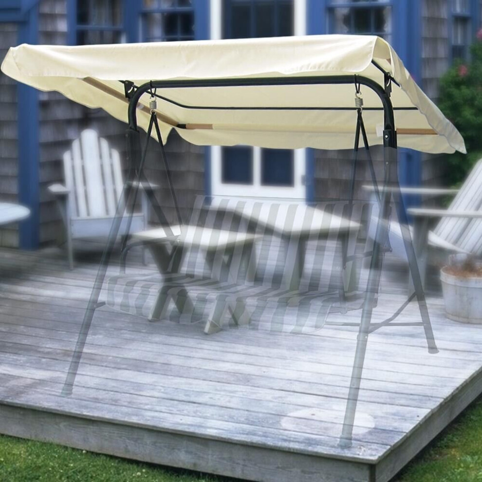 Replacement Canopy Swing Seat Cover For Garden Hammock 200x100cm