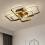 Living And Home (8 Head, Dimmable) Modern LED Ceiling Light Square Chandelier Lamp Bedroom Light 3