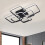 Living And Home (8 Head, Dimmable) Modern LED Ceiling Light Square Chandelier Lamp Bedroom Light 5
