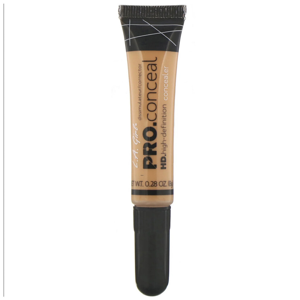 L.A. Girl, Pro Conceal HD Concealer, Pure Beige, 8g