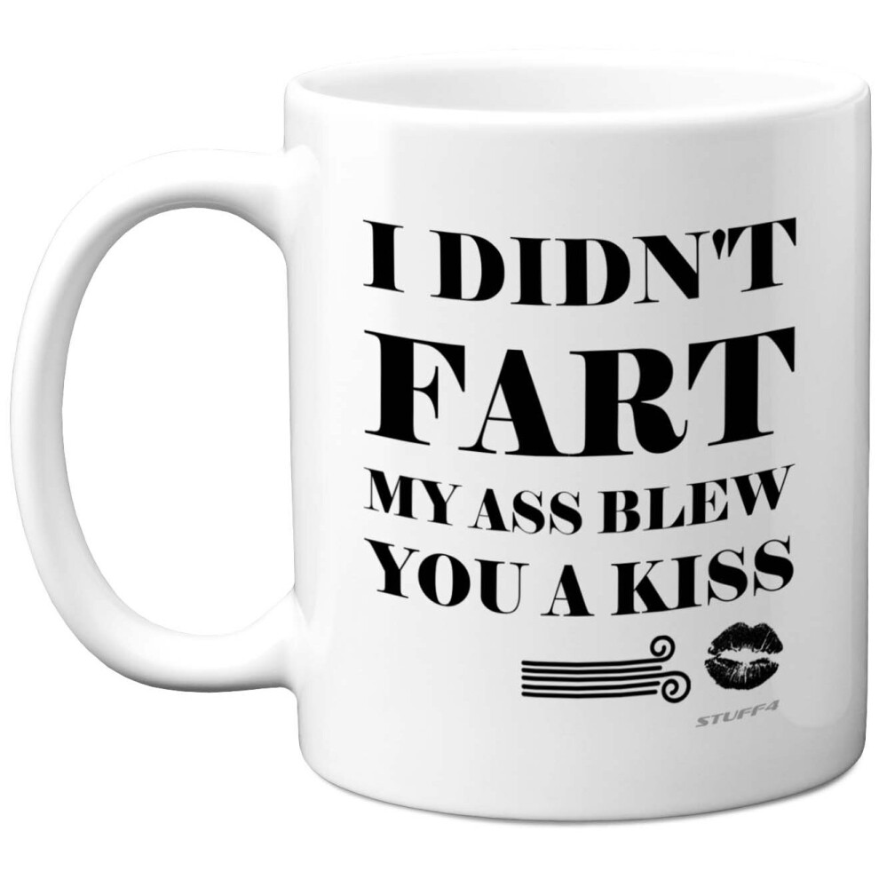 Ass Blew You A Kiss Mug Funny Novelty Birthday Presents Boyfriend Husband Gift 11oz Dishwasher Microwave Safe Coffee Tea Cup