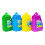 Grafix Bubbletastic 1.8L Bubble Solution Bottle With Funnel Assortment 1