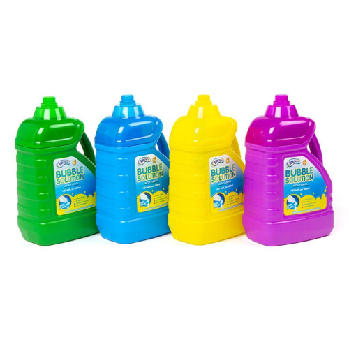 Grafix Bubbletastic 1.8L Bubble Solution Bottle With Funnel Assortment
