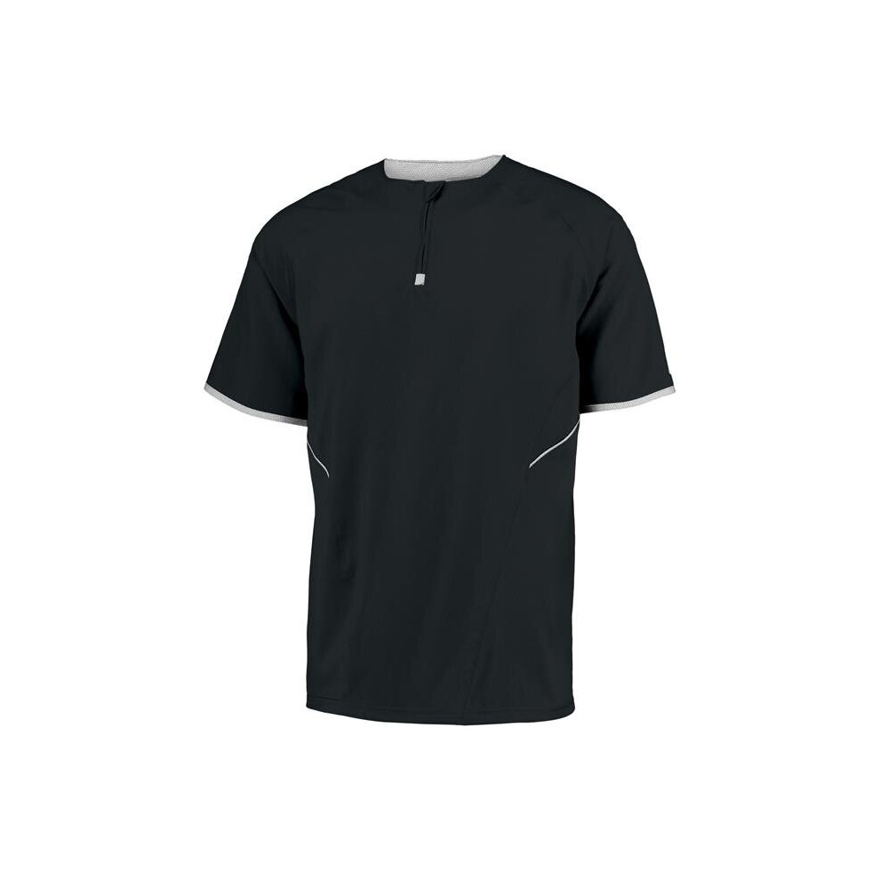 Russell 872Rvb.bwh.s Youth Short Sleeve Pullover, Black & White - Small White,Black