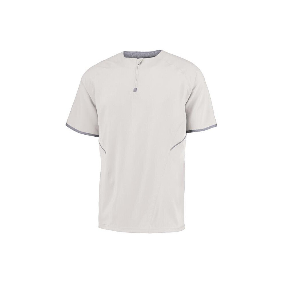Russell 872Rvm.xde.m Adult Short Sleeve Pullover, & Stealth - Medium White