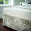 Catherine Lansfield Crushed Velvet Divan Base Wrap Natural Double 1