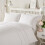 Tassel Duvet Cover White King 1