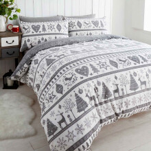 Noel Duvet Cover Grey King