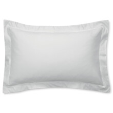 Bianca 800TC Cotton Sateen Oxford Pillowcase Single Silver