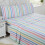Candy Stripe Sheet Set Multi Single 1