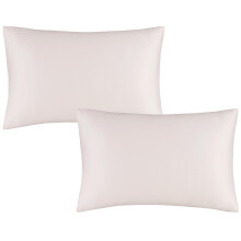 Silky Soft Satin Standard Pillowcase Pair Blush