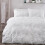 Serene Lara Duvet Cover White Double 1