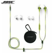 Bose SoundSport in-Ear Headphones Earphones with Volume Cont. Green - iOS - Refurbished