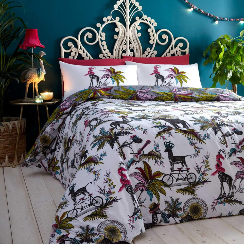 Safari Jumble Duvet Cover Multi King