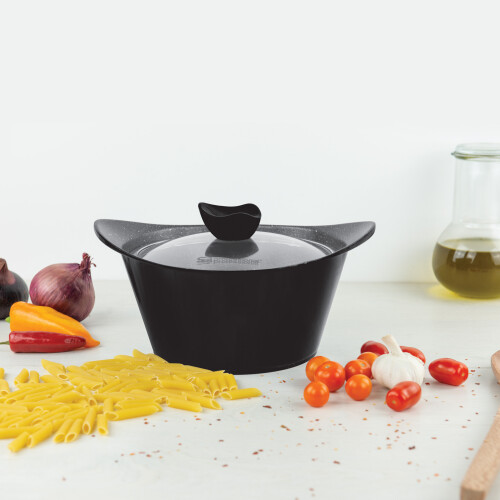 SQ Professional (Black) SQ Professional Caia 3pc Die-Cast Stockpot Set 1