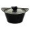 SQ Professional (Black) SQ Professional Caia 3pc Die-Cast Stockpot Set 3