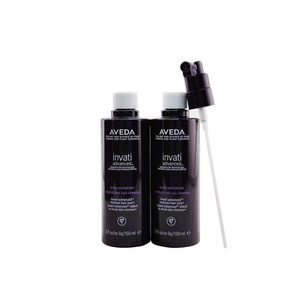 Invati Advanced Scalp Revitalizer - Solutions For Thinning Hair (2 Refills + Pump) - 2x150ml