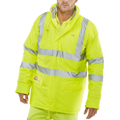 Click - FRAS SAT YEL PADDED JKT SML - Saturn Yellow