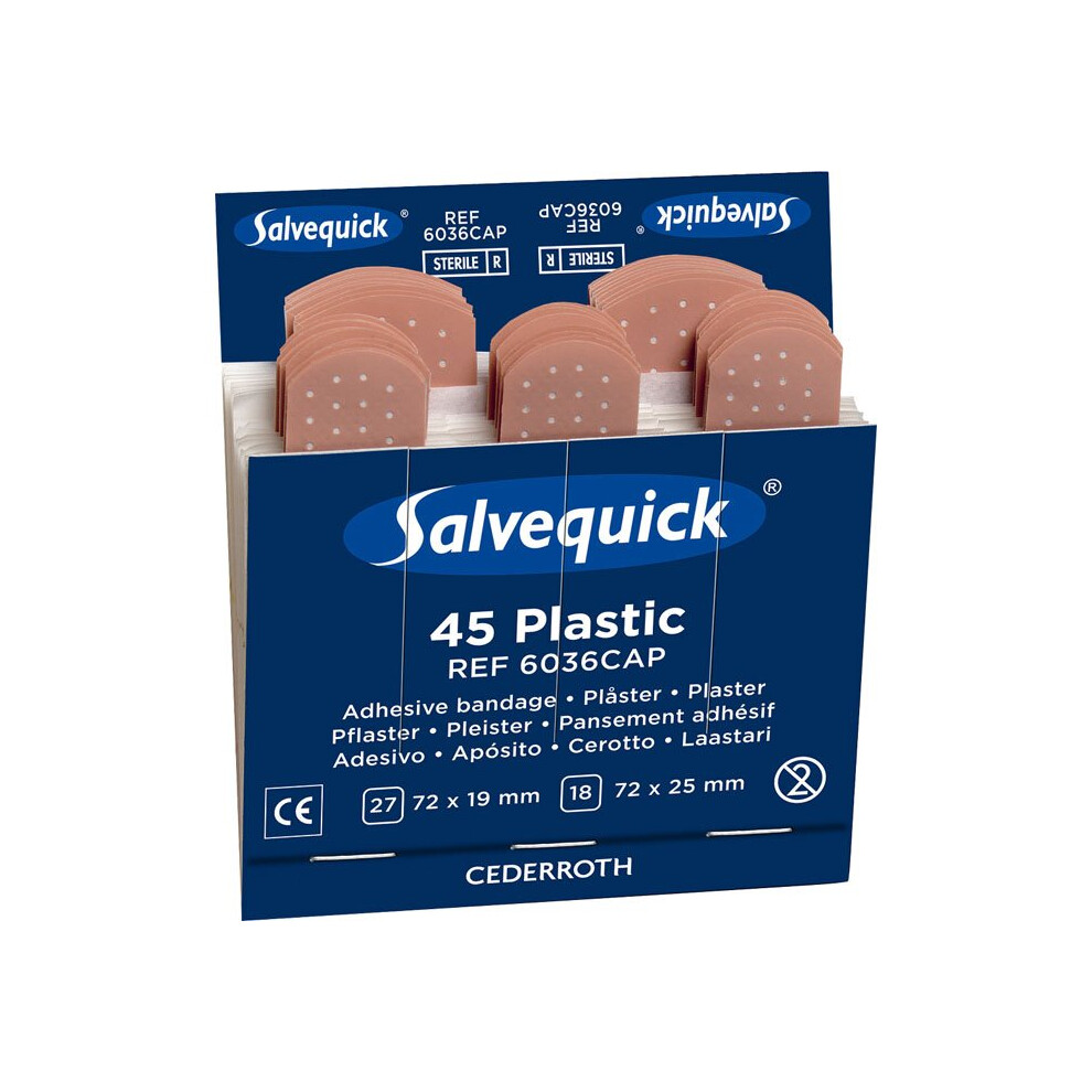 Click - Salvequick W/Proof Plasters Refill