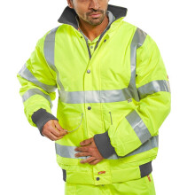 Beeswift - B-DRI SUPER BOMBER JKT SY SML - Saturn Yellow