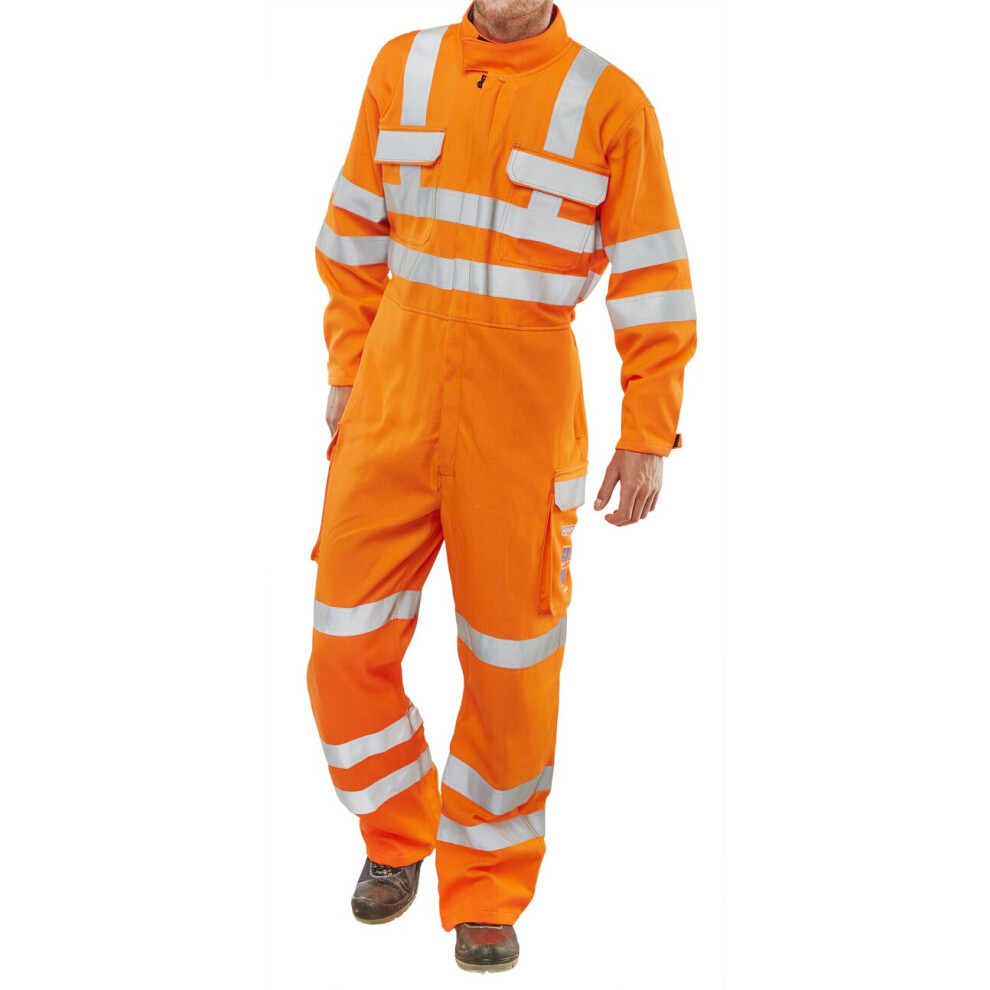 Click - Orange Arc Compliant Ris Coverall 48 - Orange 5030566328091