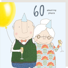 Rosie Made A Thing Amazing Years 60th Anniversary Greeting Card Humour Cards