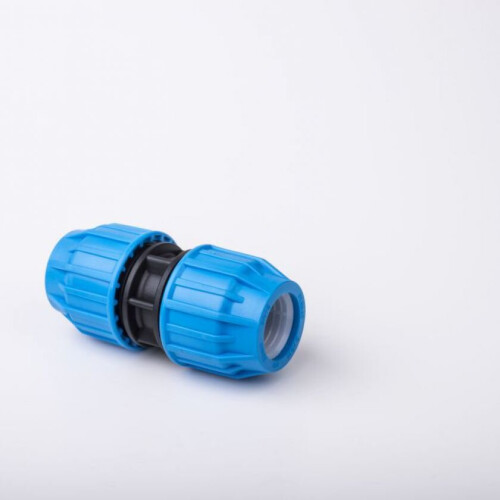 MDPE 25mm Straight Coupler Fitting Water Pipe WRAS Connector 1