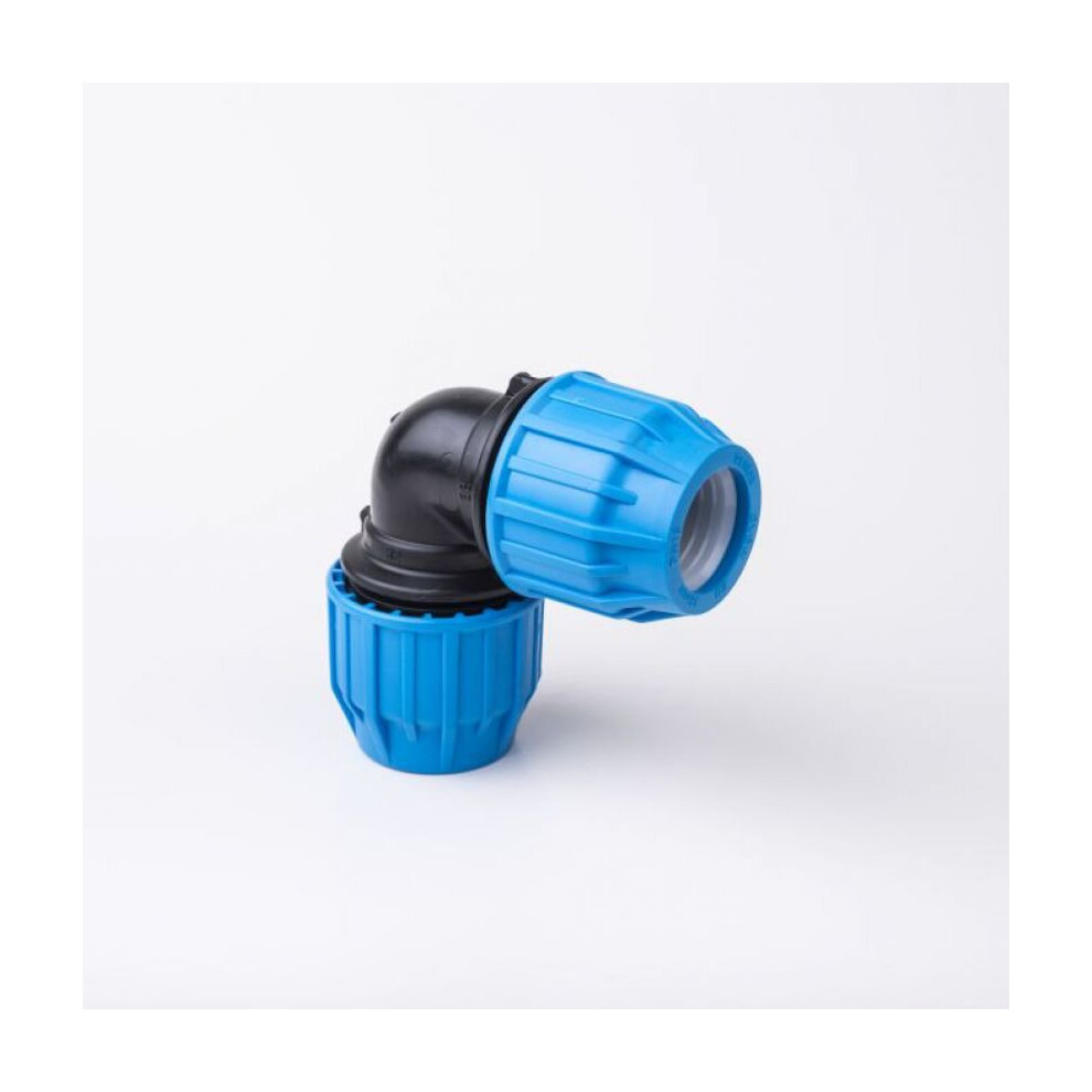 Mdpe 20Mm Elbow Equal Bend Fitting Water Pipe Wras Connector 5060927380093