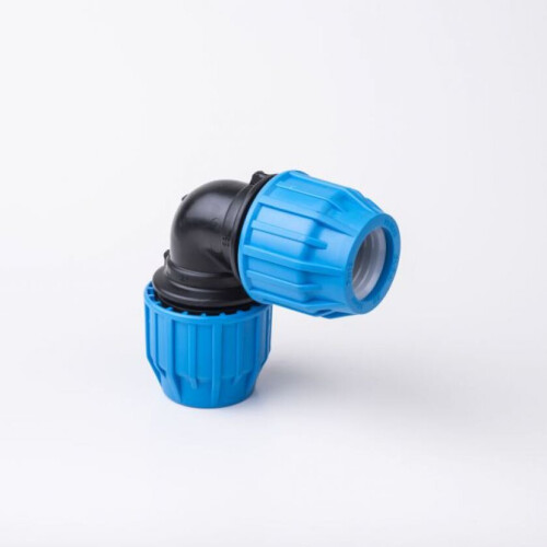 MDPE 25mm Elbow Equal Bend Fitting Water Pipe WRAS Connector